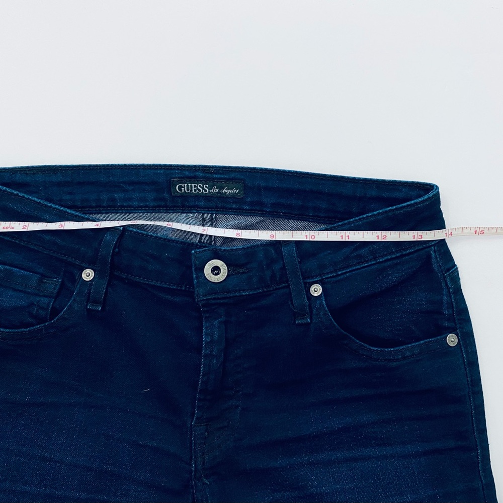NWOT Women's Guess Los Angeles Dark Denim Jeans, Size 26 - Picture 5 of 9